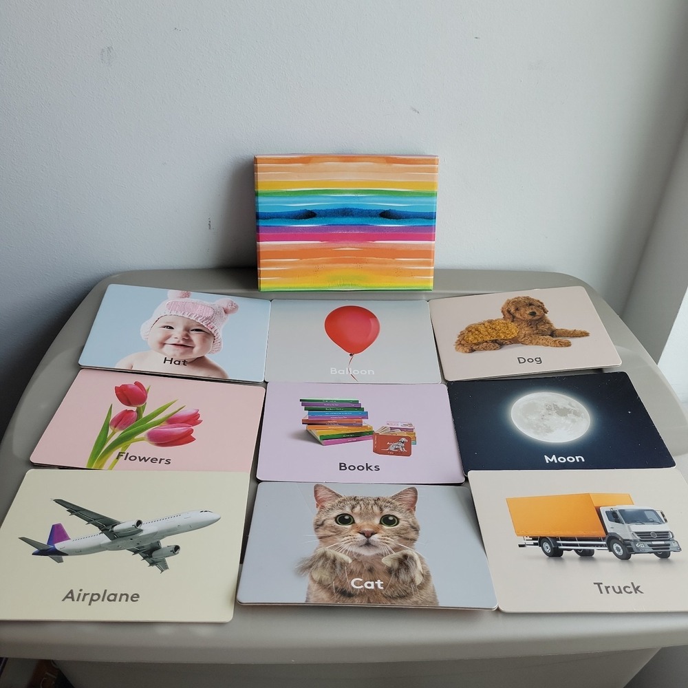 Lovevery "Things I See"‎ Texture Flash Cards-  Inspector Play Kit- 7-8 Months